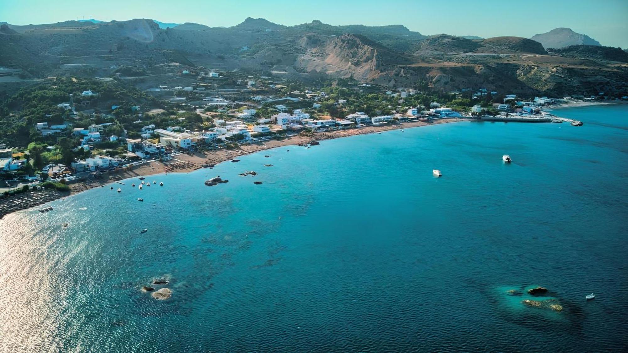 La Mer Stegna Archangelos  Buitenkant foto